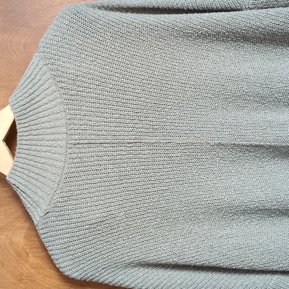 Free People Beach Cozy Knit Long Sweater Size L - Picture 7 of 10